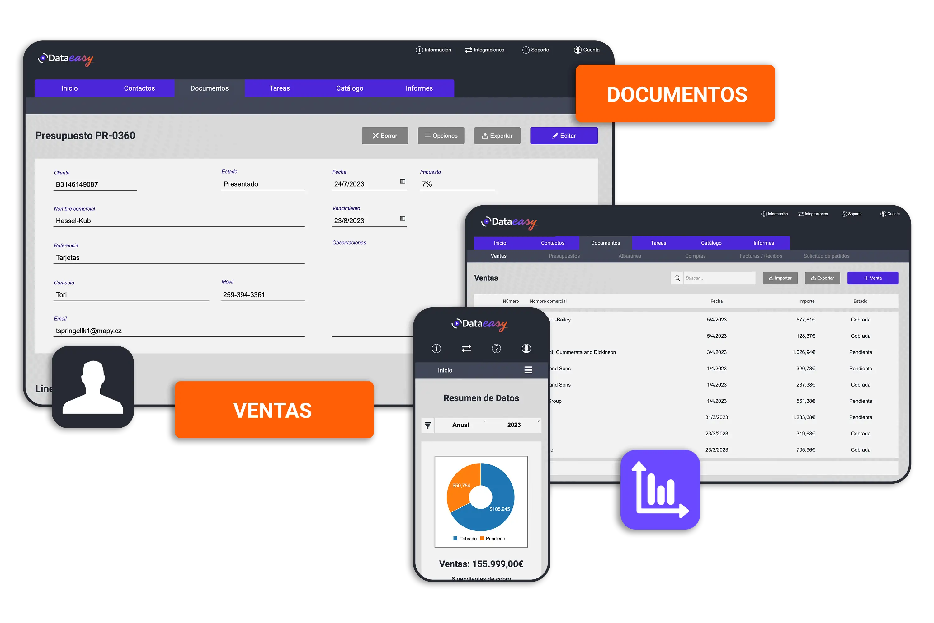 dataeasy dispositivos